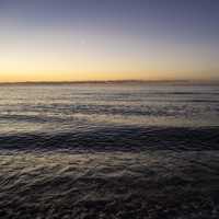 Waters of Lake Michigan at Daybreak