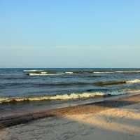 Waves upon point beach state park, Wisconsin