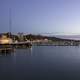 Marina at Dusk at Port Washington, Wisconsin