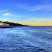 Shoreline at Port Washington, Wisconsin