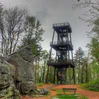 Observation Tower at Rib Mountain State Park, Wisconsin