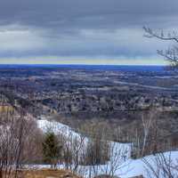 Overview on the Mountain at Rib Mountain State Park, Wisconsin