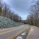 Road down the Mountain at Rib Mountain State Park, Wisconsin