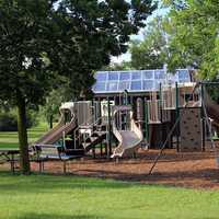 Playground at Richard Bong Recreation Area, Wisconsin