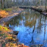 Curve in the Stream at Roche-A-Cri State Park