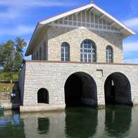 Rock Island Boathouse at Rock Island State Park, Wisconsin