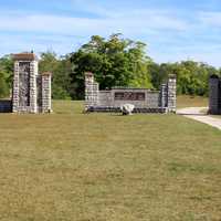 Gate Entrance at Rock Island State Park, Wisconsin