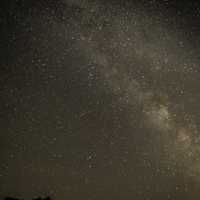 Bright Core of the Milky Way Galaxy at Hogback Prairie.