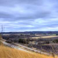 Scenic Highway Overlook from Black Earth, Wisconsin