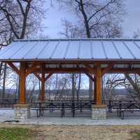 Picnic Shelter Near Black Earth, Wisconsin