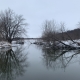 Frozen landscape at Spring Creek