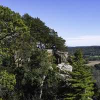 Gibraltar Rock Overlook and landscape