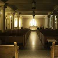 Inside the Chapel of Holy Hill