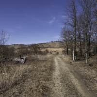 Landscape around the Hiking trail at Spring Green Conservatory