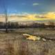 Landscapes of the Marsh and Sky at Beckman Mill, Wisconsin