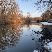 Late Afternoon on the Sugar river near Remy Road