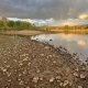 Late Afternoon Sunlight Landscape