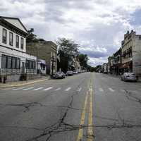 Main Street through Downtown in Deerfield