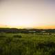 Orange Sunset and landscape at Indian Lake County Park