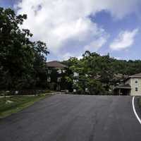 Road into Wollersheim Winery, Wisconsin