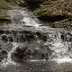 Running Waterfall at the end of Parfrey's Glen, Wisconsin