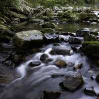 Smooth Cascading Rapids at Baxter's Hollow