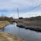 Spring valley creek landscape at New Glarus