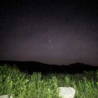 Stars over the Hills at Hogback Prairie