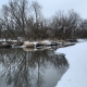 Sugar River Winter Ice and Snow