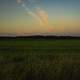 The Orange Skies of Dusk over the farm