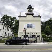 Village Hall in Downtown Deerfield