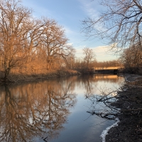 Winter on the Sugar River landscape