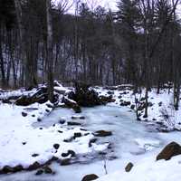 Icy Creek at Baxter's Hollow, Wisconsin