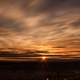 Moving Clouds of sunset at Gibraltar Rock, Wisconsin Free Stock Photo