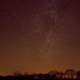 Bright night sky at Hogback Prairie State Natural Area, Wisconsin