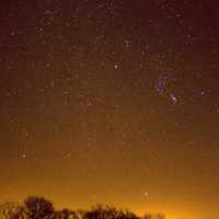 Really Bright Stars at Hogback Prairie State Natural Area, Wisconsin