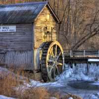 Mill close-up at Hyde, Wisconsin