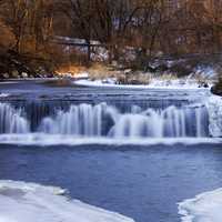 Smooth Waterfalls at Hyde, Wisconsin