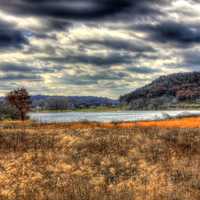 Clouds over Lake in Southern Wisconsin