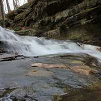 Flowing Rapids at Pewit's Nest Natural Area, Wisconsin