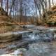 Scenic View of the Rapids at Pewit's Nest Natural Area, Wisconsin