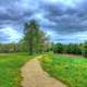 Start of the hiking path at Kickapoo Valley Reserve, Wisconsin