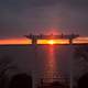 Sunset Across Lake Koshkonong iin Wisconsin