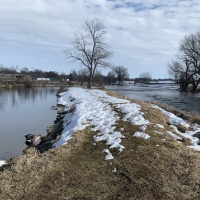 Yahara River at Stoughton Dam