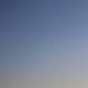 Moon in clear sky