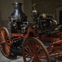 Steampunk device on wheels