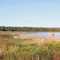 Bay and shore on Washington Island, Wisconsin