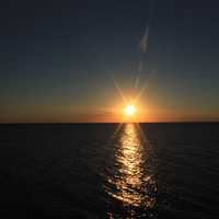 Sunset on Washington Island, Wisconsin