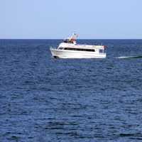 Boat on Michigan on Washington Island, Wisconsin