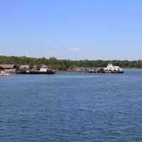 Boats at the Harbor on Washington Island, Wisconsin